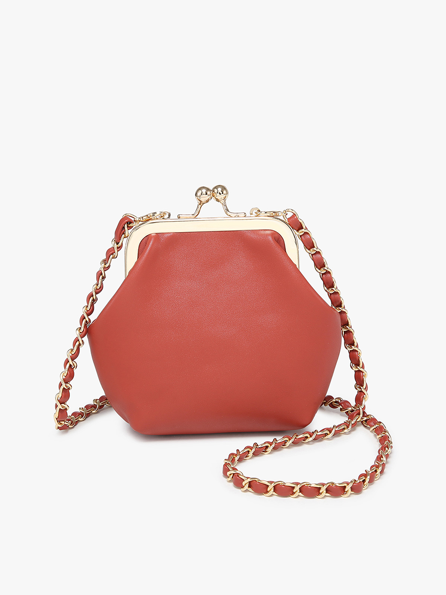 CP2338 Cleo Coin Pouch Crossbody – Vegan Leather Bag