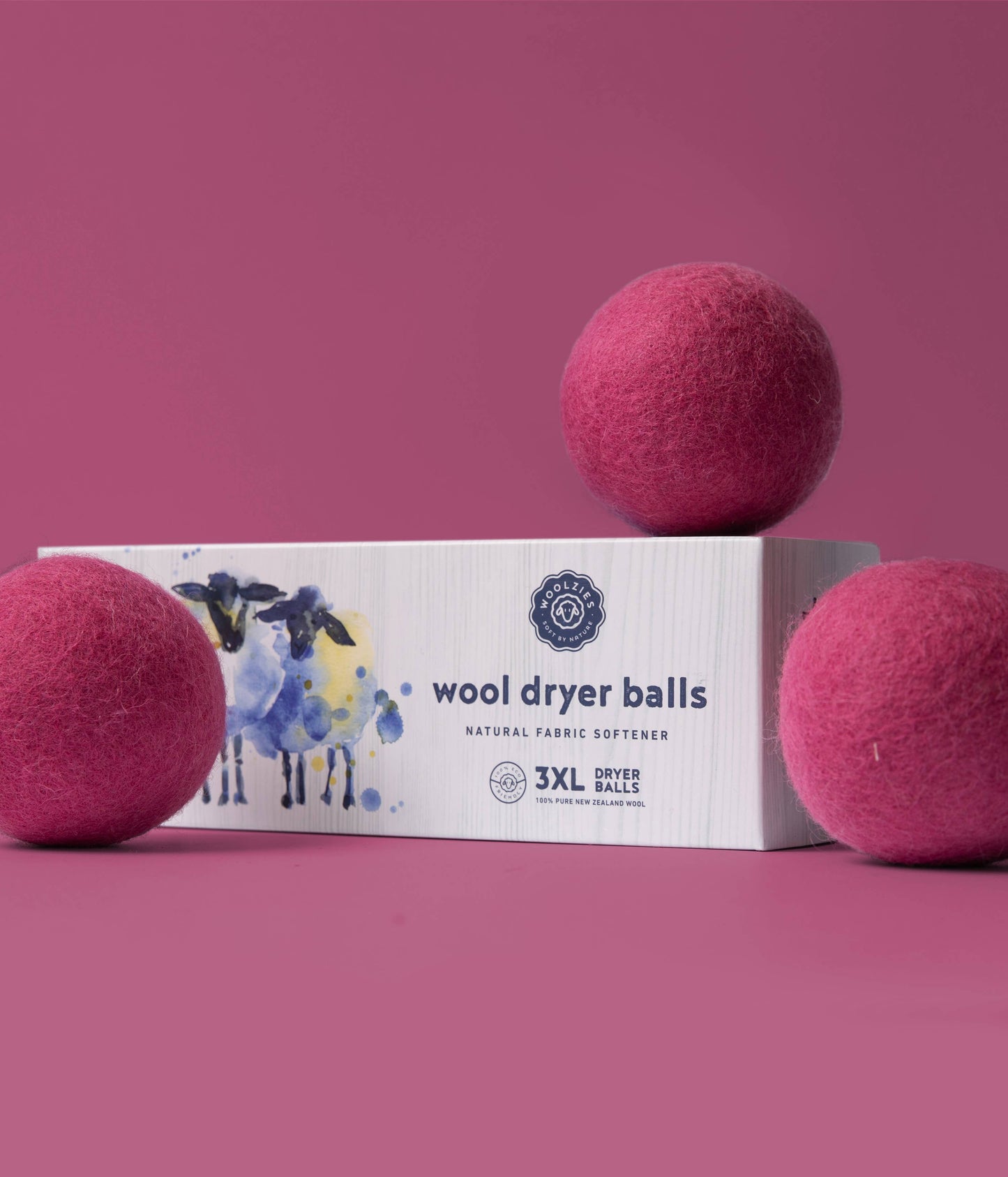 Wool Dryer Balls - Set of 3