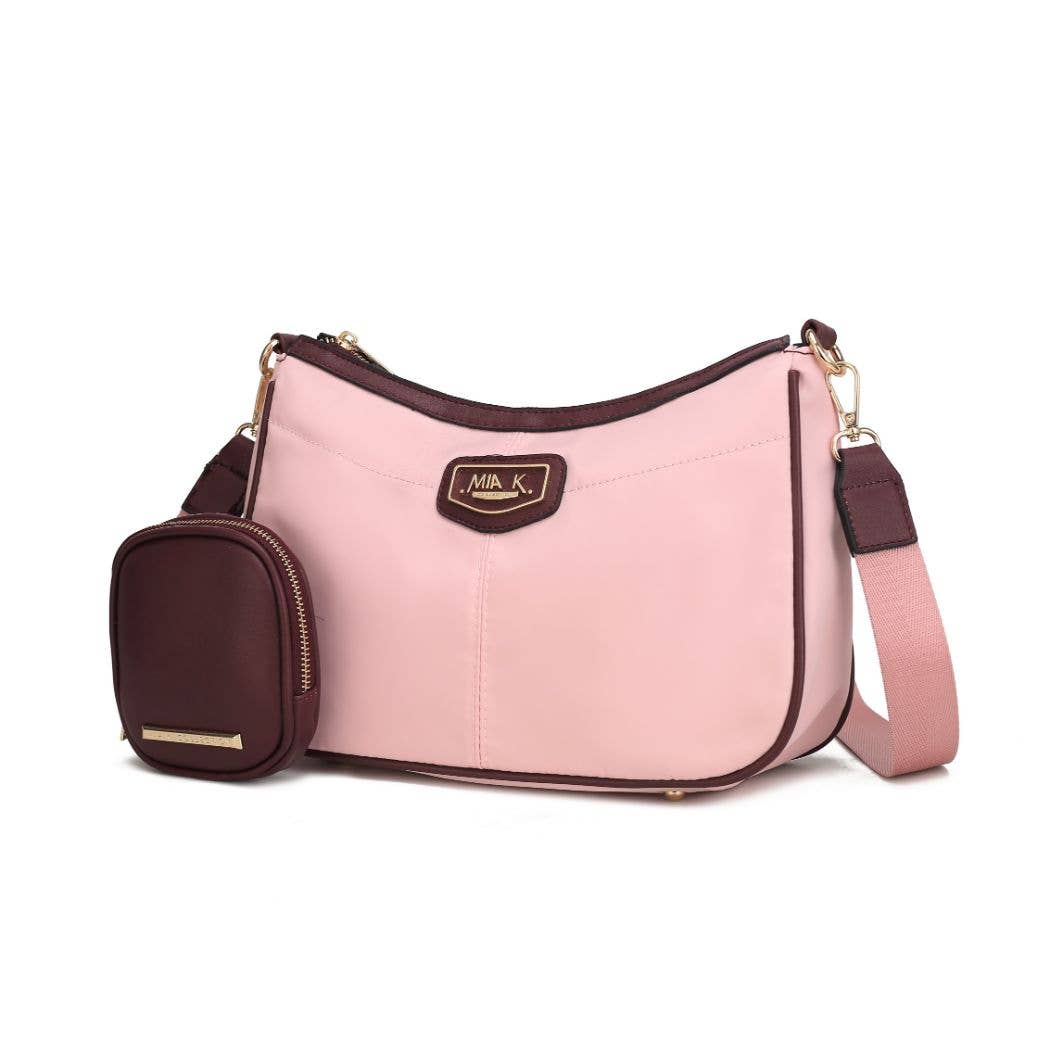 Freya 2-Pc Crossbody Handbag Vegan Leather by Mia K