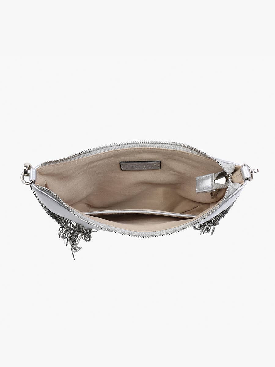 Juna Fringe Crossbody – Chain Strap Bag | EH2568