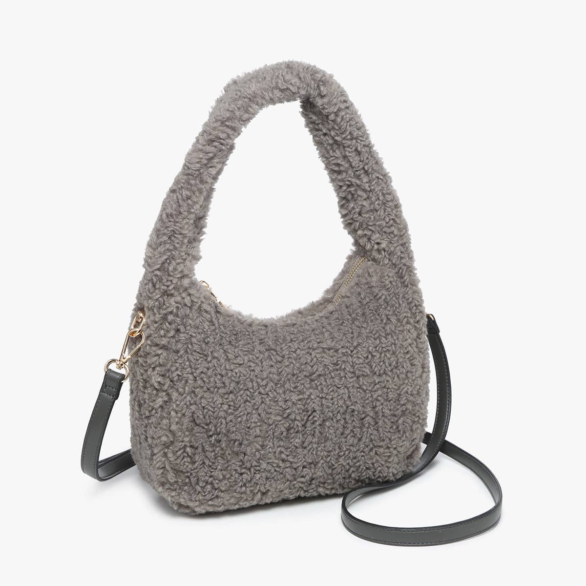 Gabrielle Sherpa Shoulder Bag w/ Strap | M2359