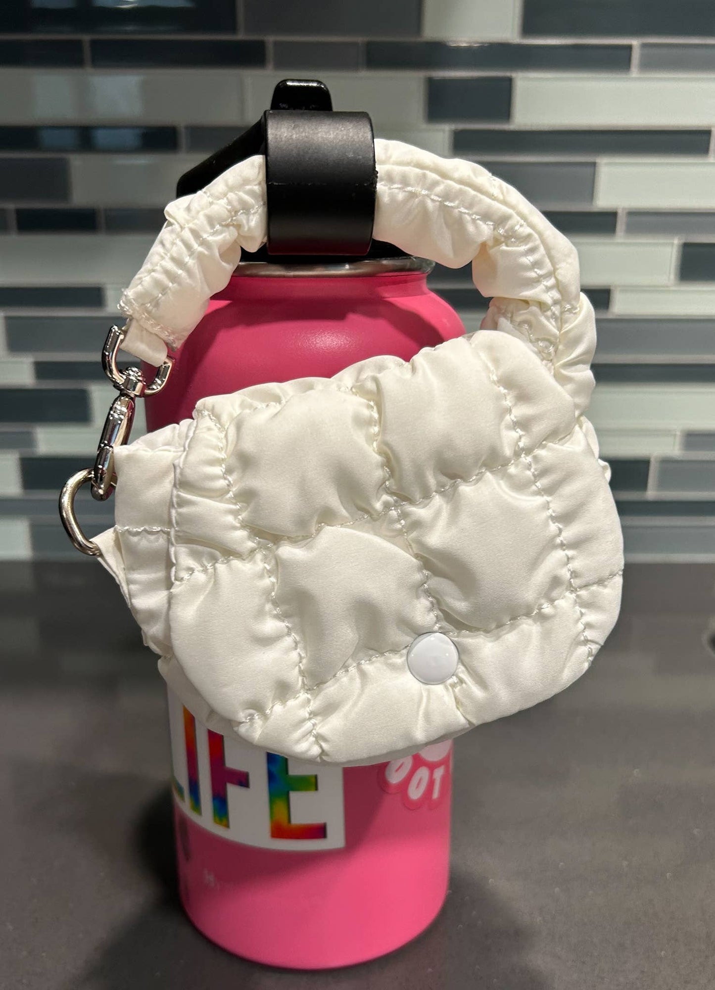 Puffer Bag Keychain Coin Purse