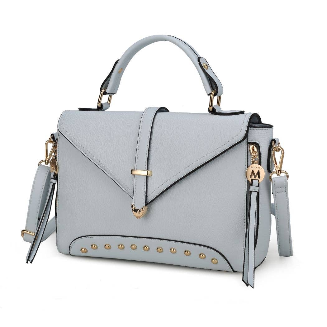 Angela Satchel Handbag Vegan Leather Women's Bags by Mia K