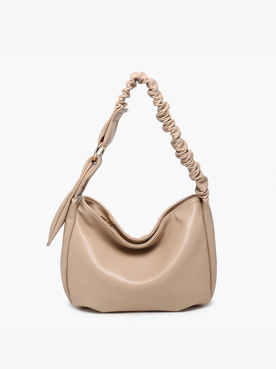 JN2647 Jakarta Slouchy Shoulder Bag – Ruched Handle
