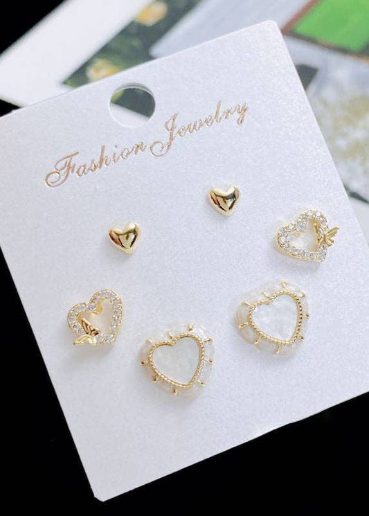 Hearts Galore Earring Set