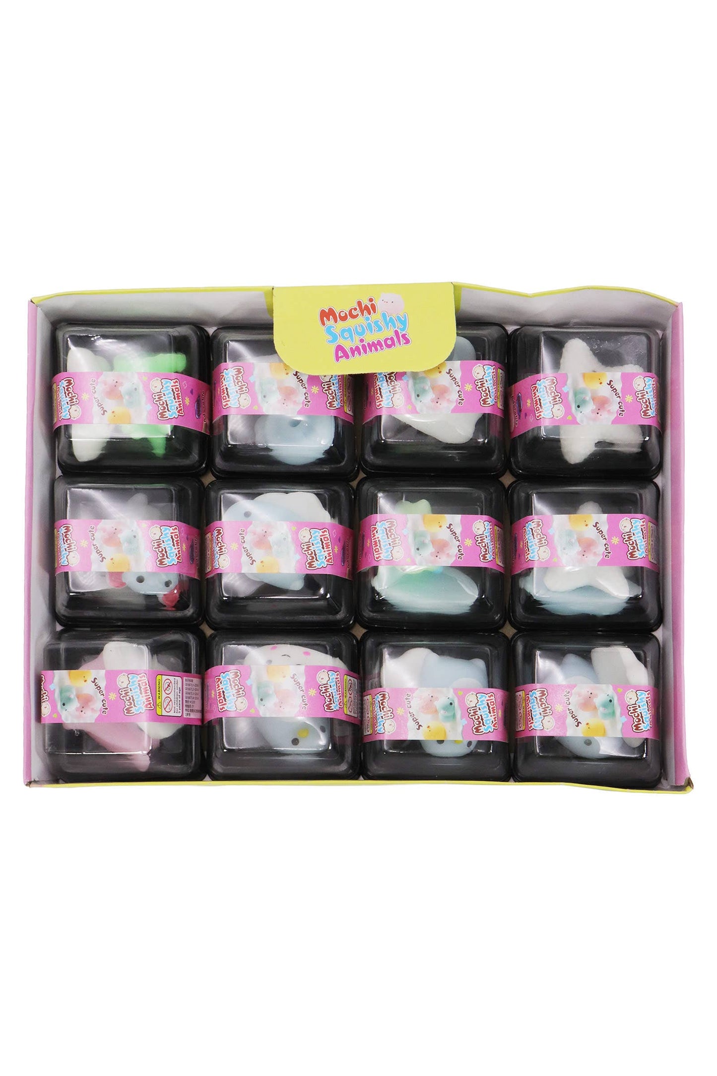 Animal Pals Soft Mini Mochi Squishy - 2 Pcs Set