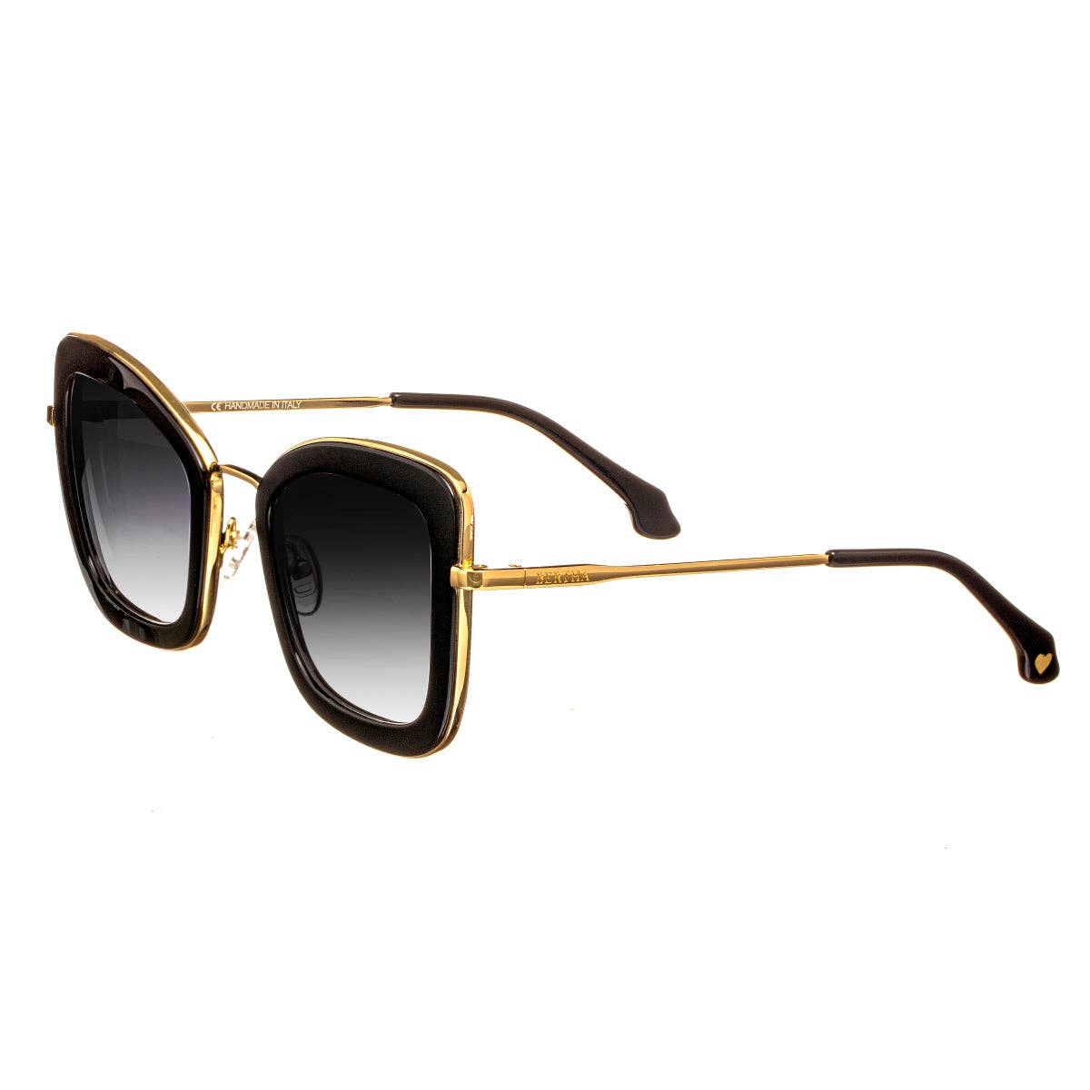 Bertha Delphine Handmade-in-Italy Polarized Sunglasses