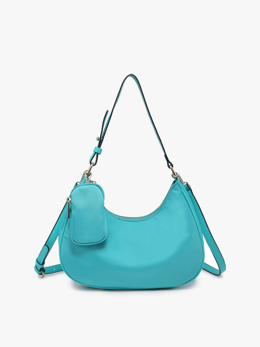 M2079NY Jada Nylon Shoulder Bag w/ Coin Pouch