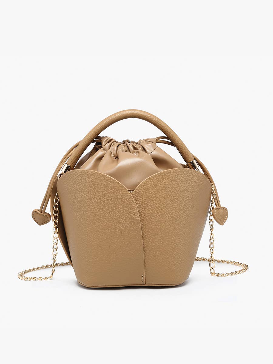 JN2650 Paris Petal Bucket Bag – Top Handle Style