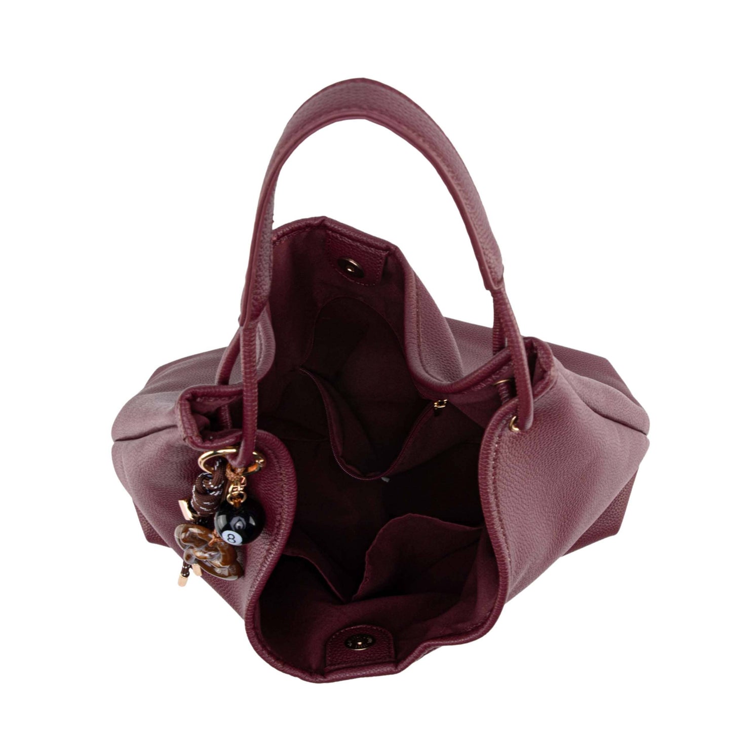 MKF Eloa Women's Hobo Bag with Wallet- 2-piece set by Mia K