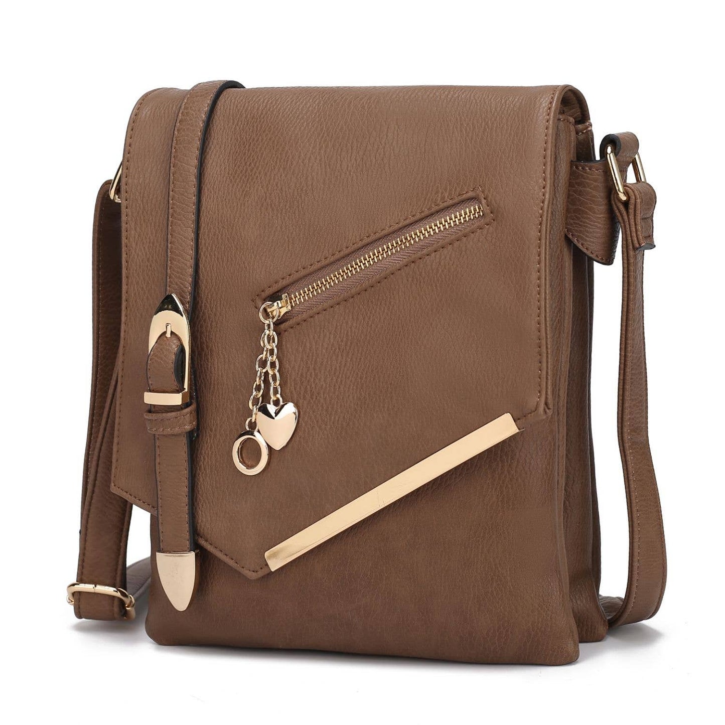 383 Jasmine Women's Crossbody Handbag Vegan Leather By Mia K