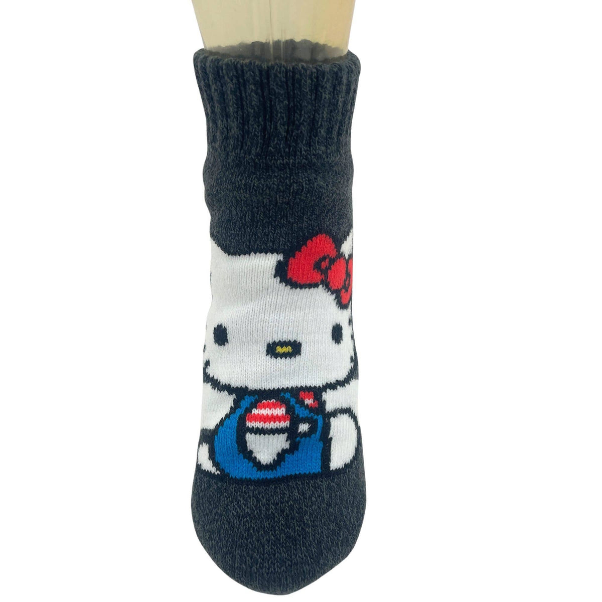 Hello Kitty Cozy Warmer Gripper Slipper Socks Size 9–11