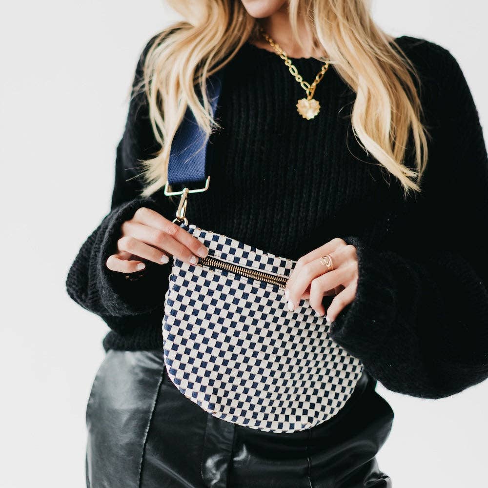 Westlyn Woven Bum Bag - NO STUDS