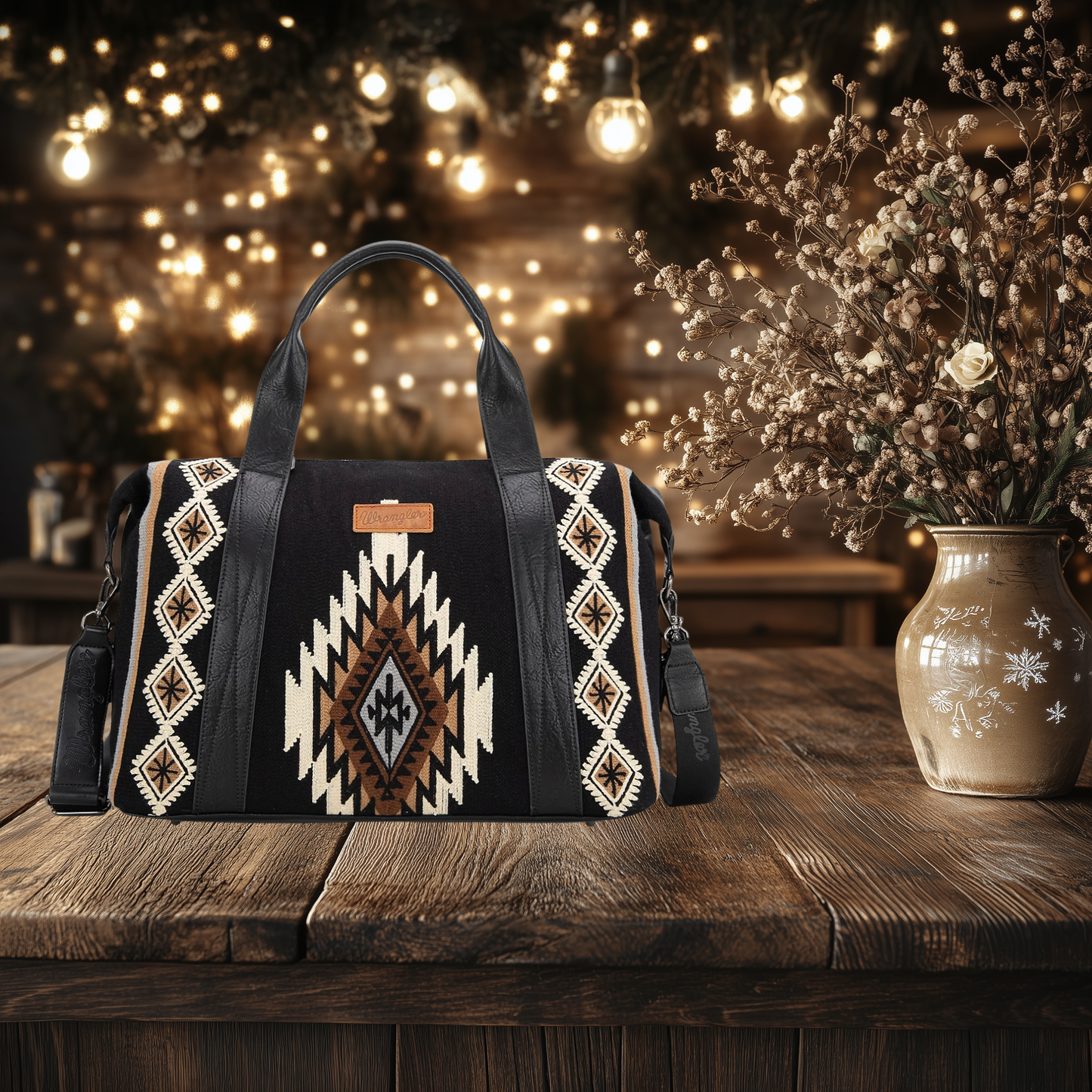 Wrangler Aztec Weekender Bag 5 Colors