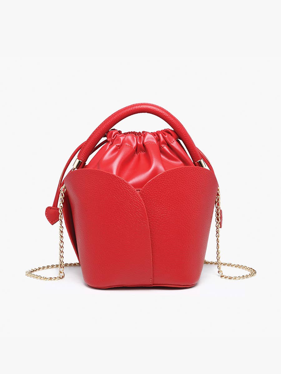 JN2650 Paris Petal Bucket Bag – Top Handle Style