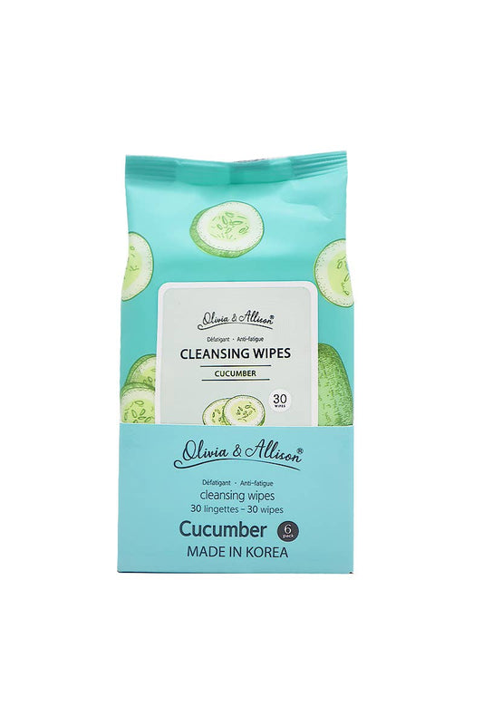 Makeup She MIT002 Cleansing Wipes Cucumber - 6pc
