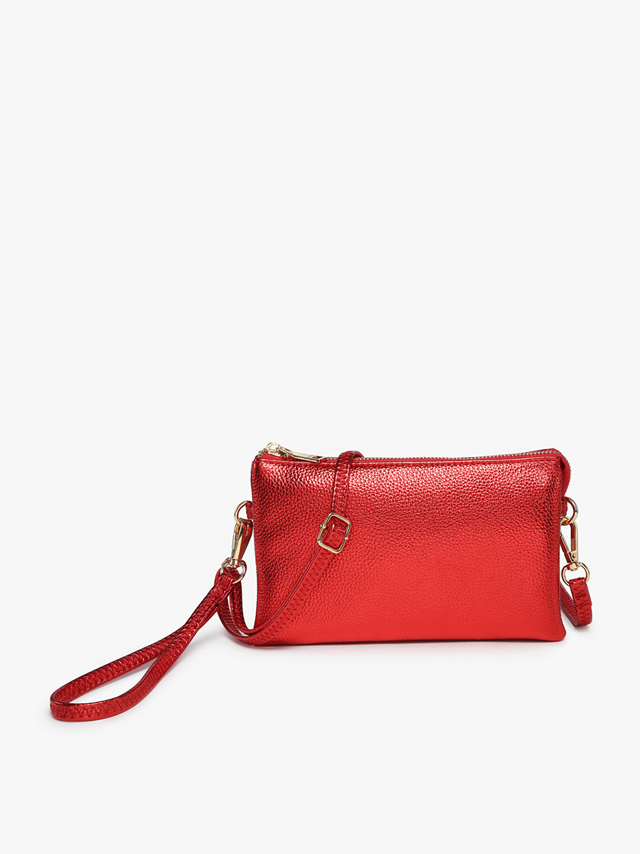 Riley Monogrammable 3 Compartment Crossbody/Wristlet | M013