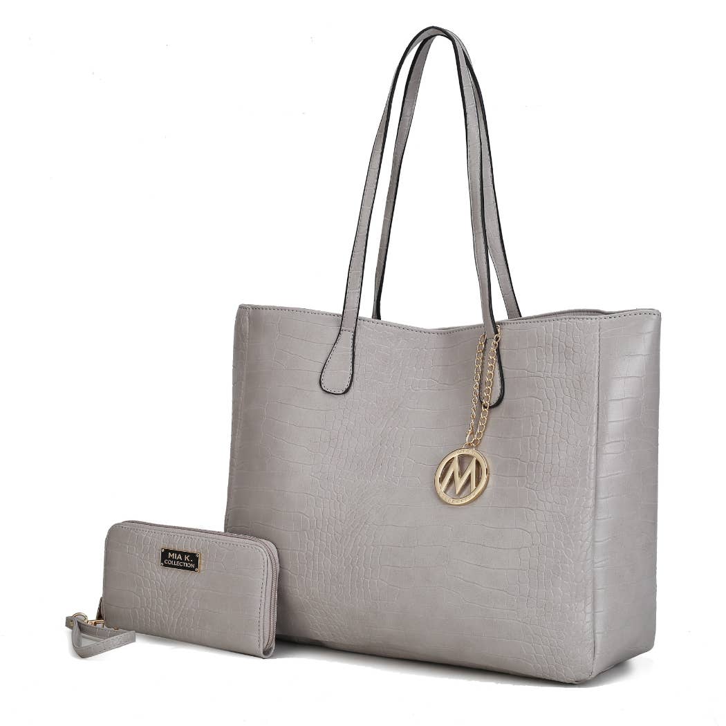 Sadie Oversize women's Tote & Wallet Set by Mia K