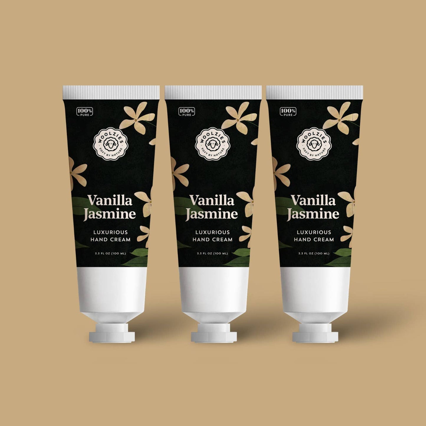 Vanilla Jasmine Luxurious Hand Cream 3-Pack 3.3oz.