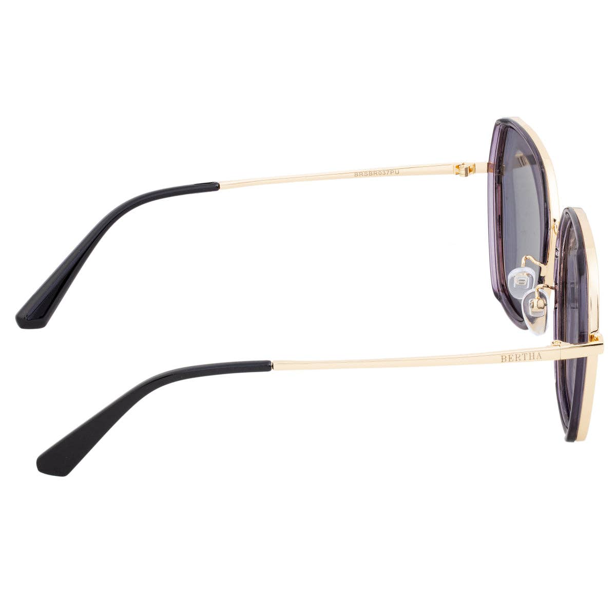 Bertha Emilia Polarized Square Sunglasses