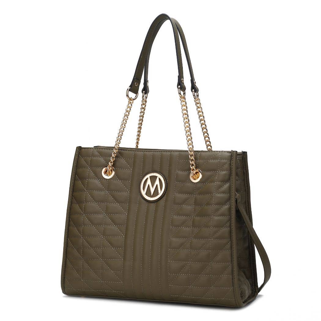 Makenna Vegan Leather Women’s Shoulder Bag by Mia K