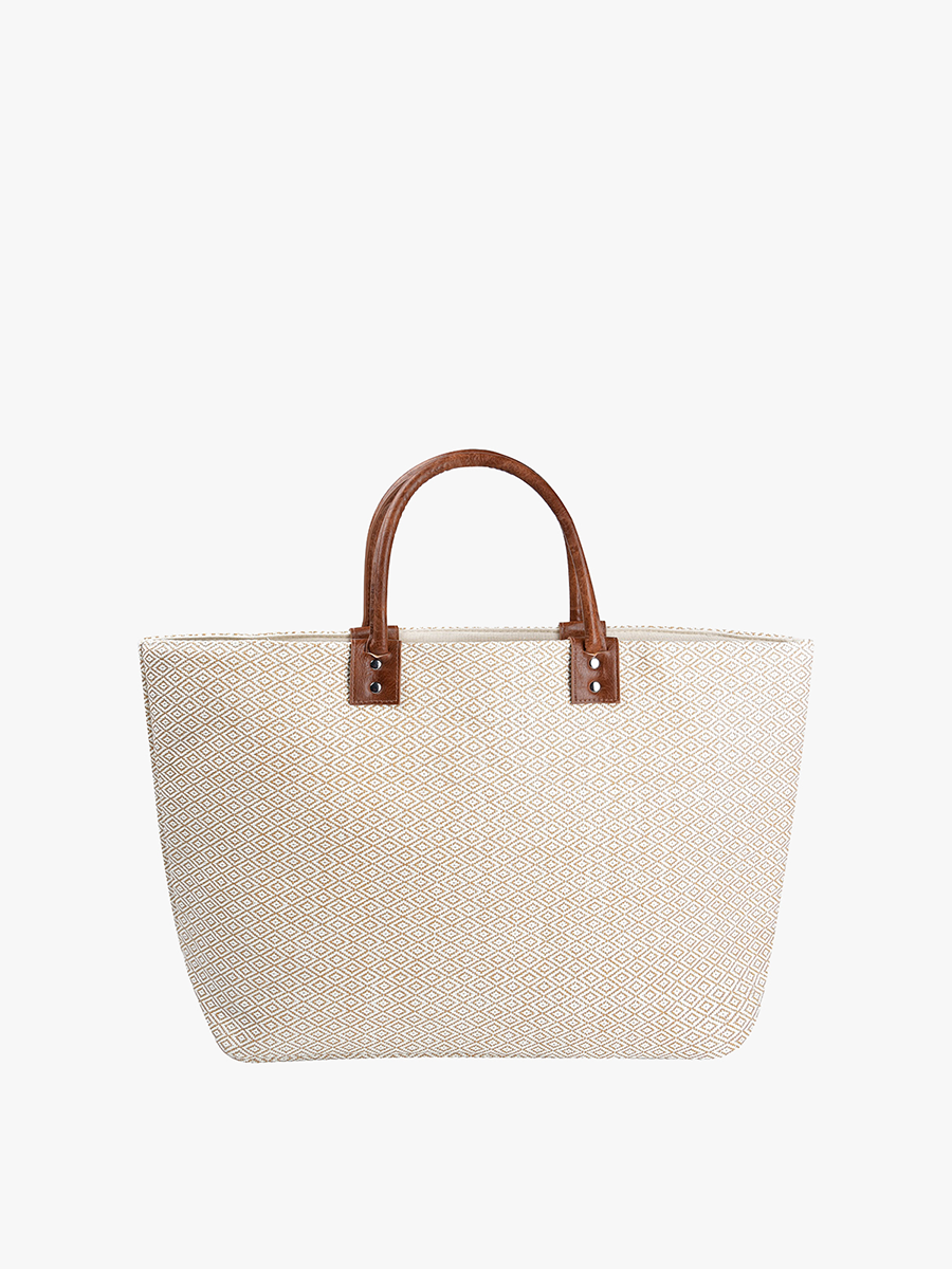 Hazel Large Straw Tote Bag – Dual Handles | R2272AZT