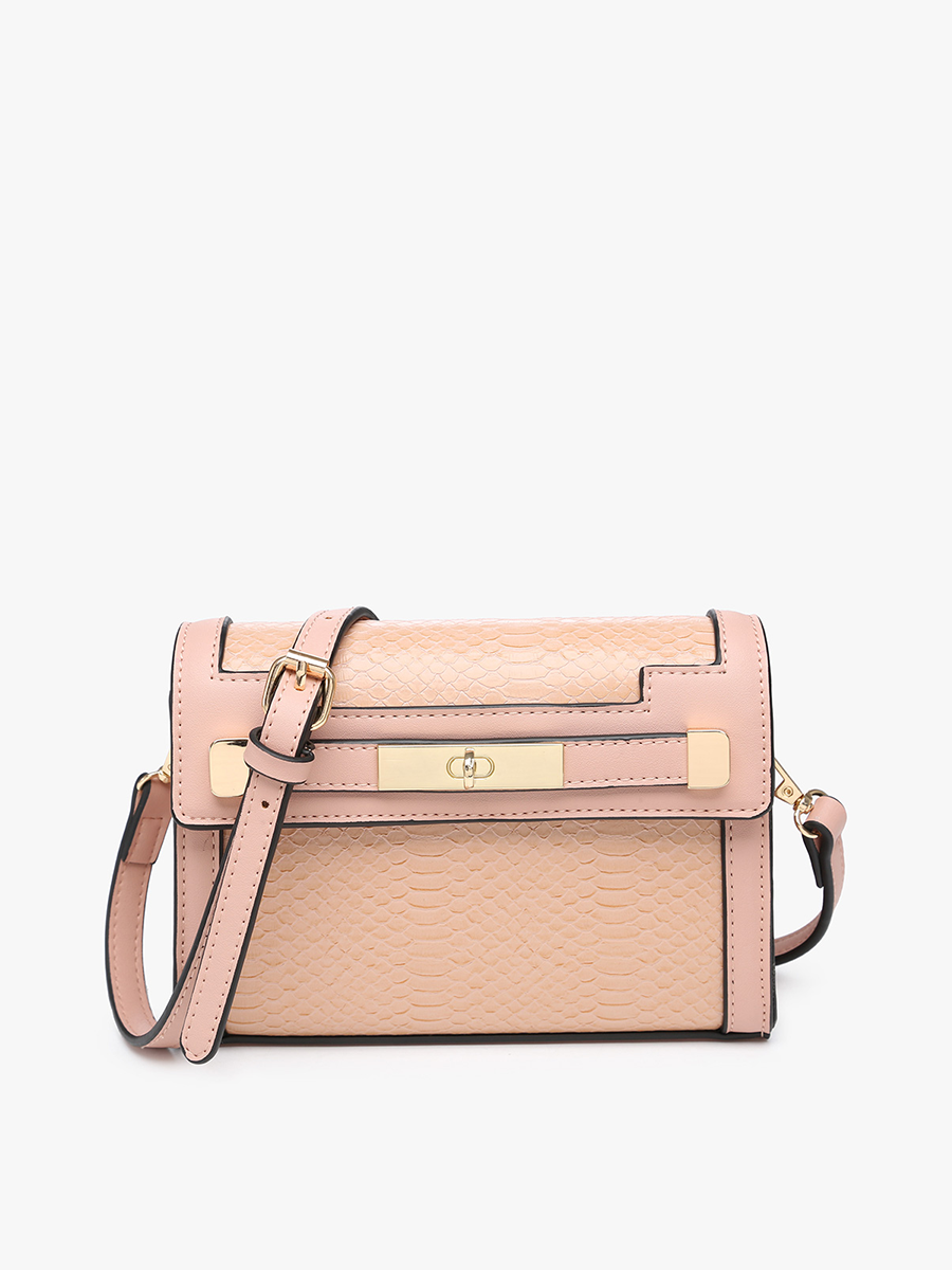 Etta Snake Textured Crossbody Bag | M2089SNK