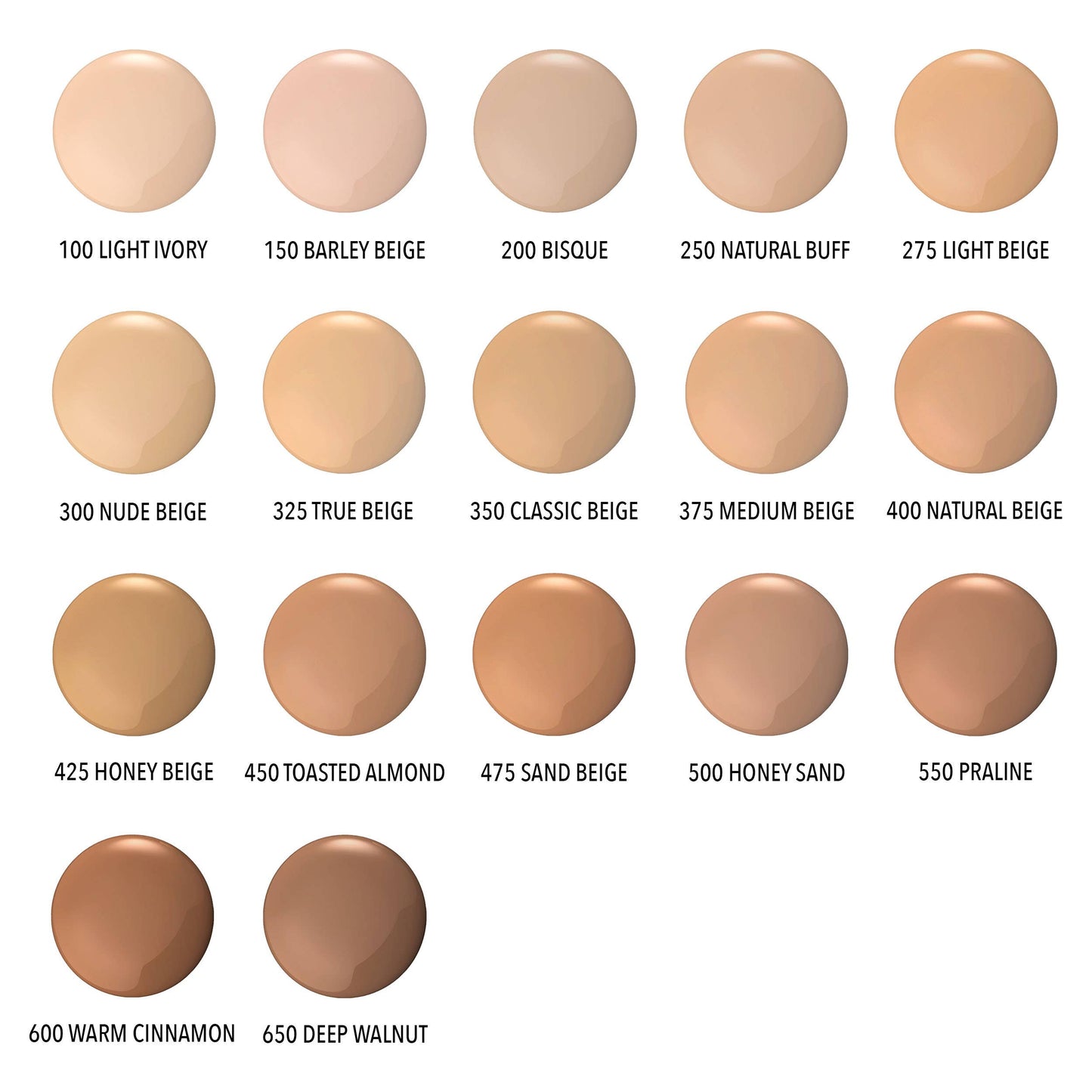 Complete Wear Foundation 250 - Natural Buff