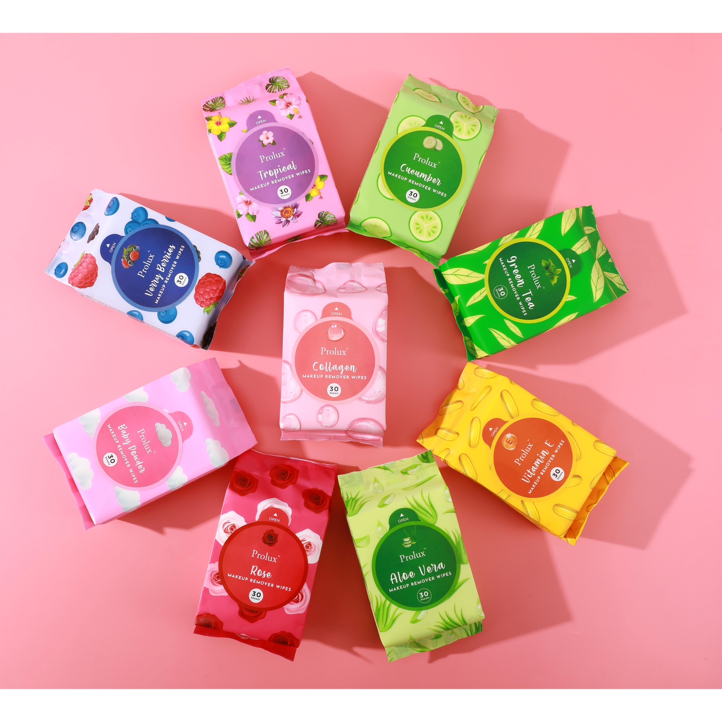 2850 Makeup Remover Wipes - Available in 18 Refreshing Scents