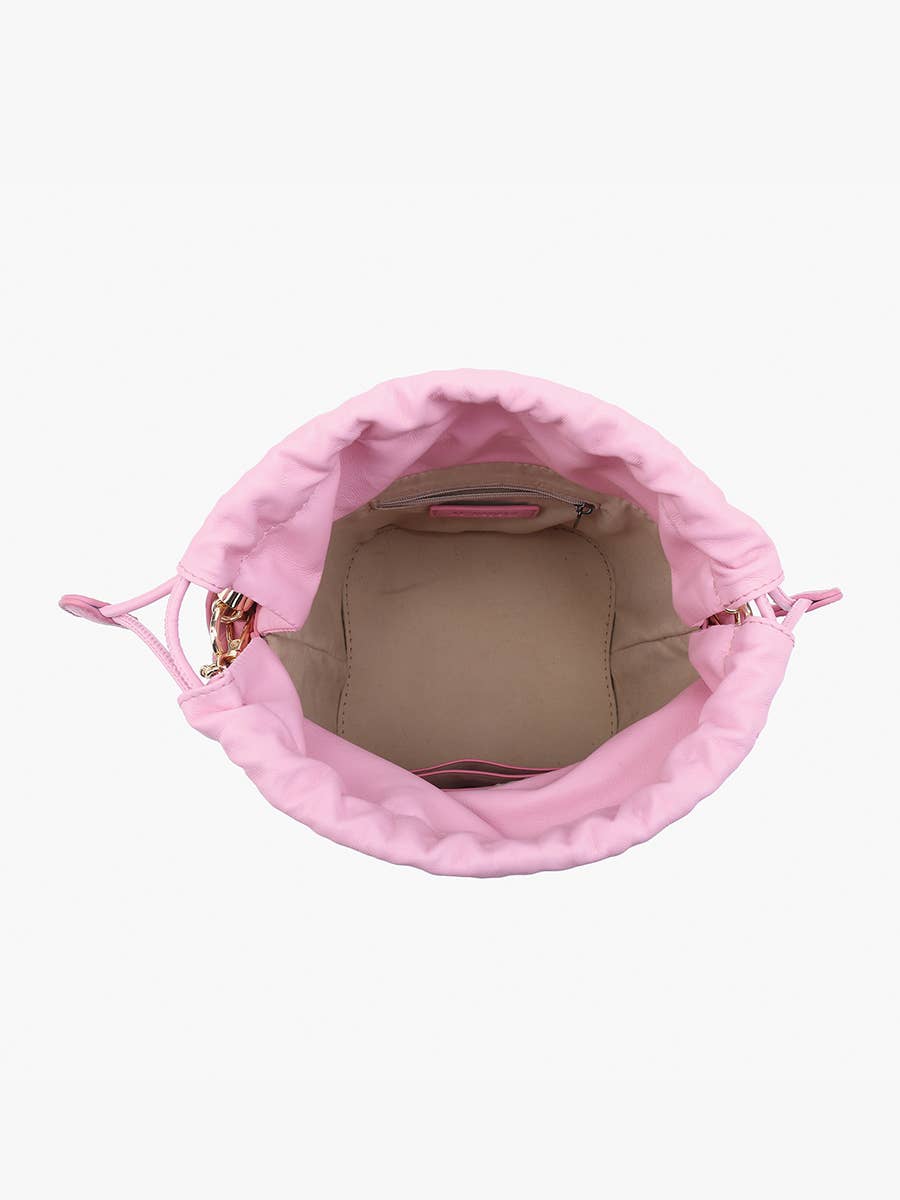 JN2650 Paris Petal Bucket Bag – Top Handle Style