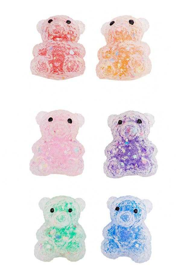 Teddy Bear Water Beads Filled Soft Silicone Squishy Toy