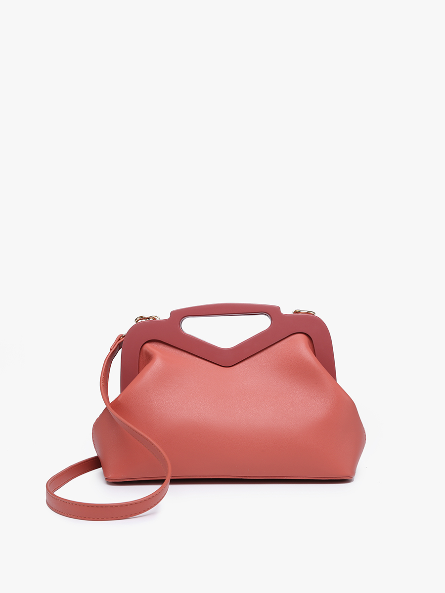 EH2251 Remy Pleated Frame Bag – Chain Strap Crossbody