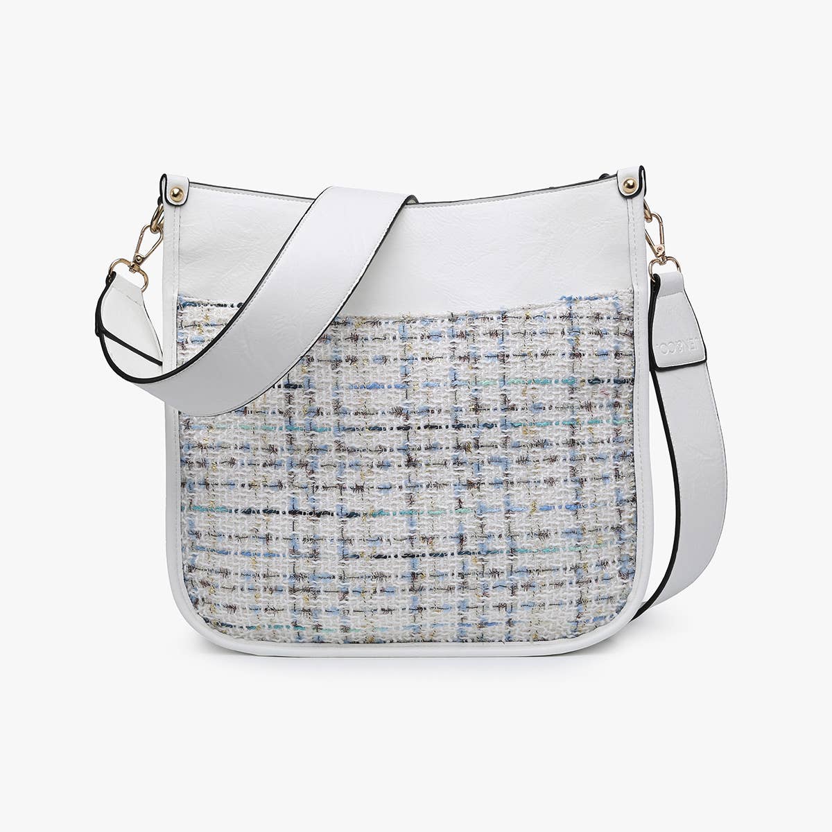 Chloe Tweed Crossbody w/ Guitar Strap | M1977TWD