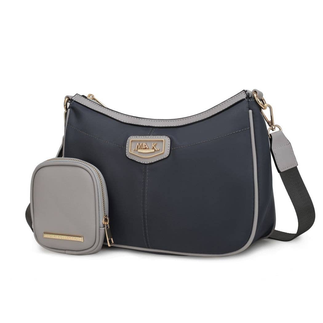 Freya 2-Pc Crossbody Handbag Vegan Leather by Mia K