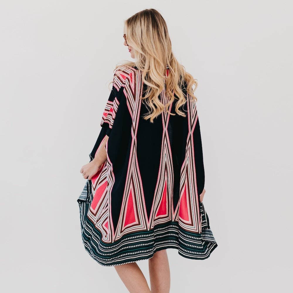 In The City Of Paradise Kimono