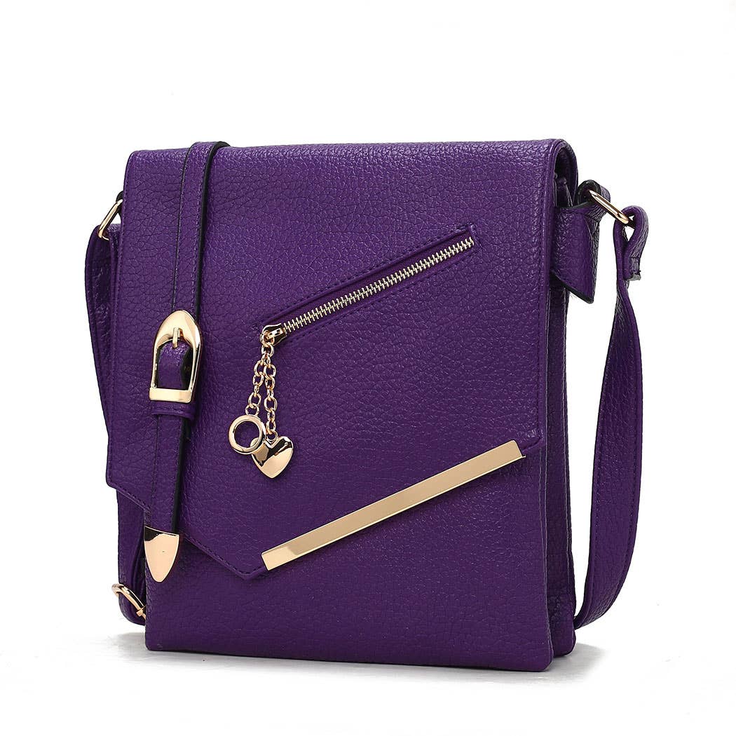 383 Jasmine Women's Crossbody Handbag Vegan Leather By Mia K