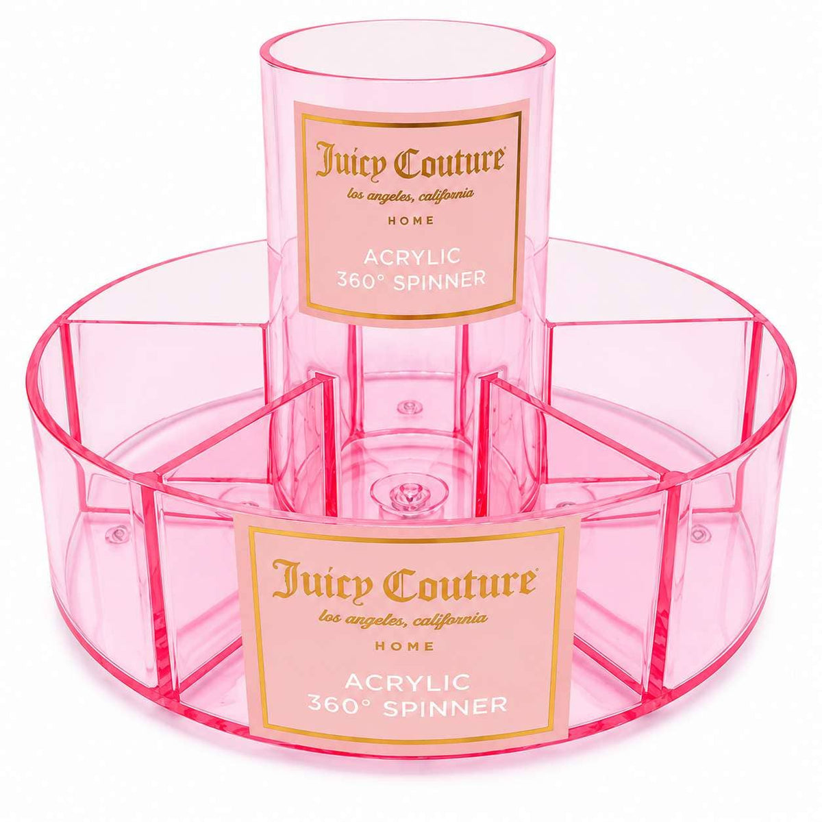 Juicy Couture Blush 7-Section Hi-Low Cosmetic Spinner
