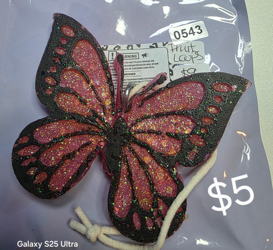 543 Freshie Clearance Butterfly Fruit Loops
