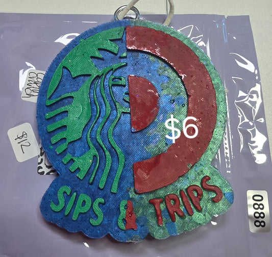 888 Freshie Clearance Sips& Trips Cotton Candy