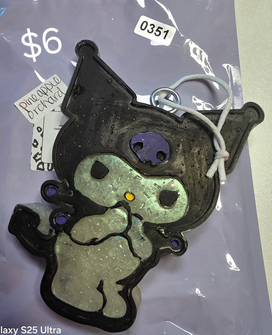 351 Freshie Clearance  Kuromi pineapple orchid